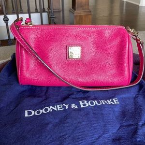 Dooney  & Burke small pink leather bag